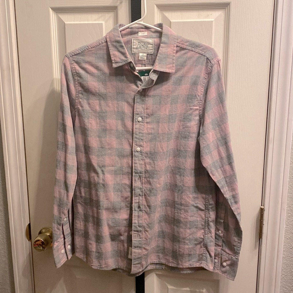 NWT Men’s Bixby Nomad Horton Soft Twill Long Sleeve Slim Fit Shirt